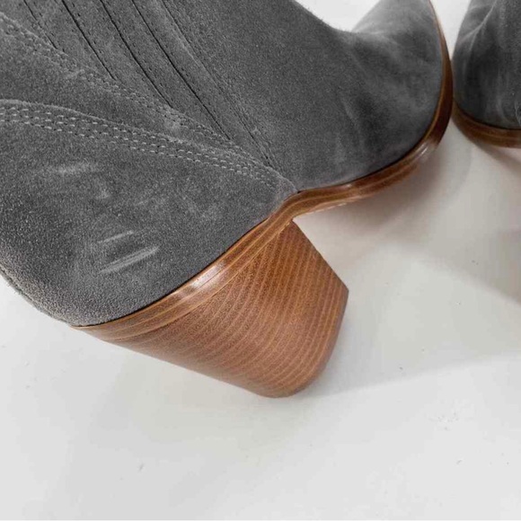 Gray fall ankle boots 9 | Marc Fisher Boots size 9 | Gray suede - Picture 8 of 10